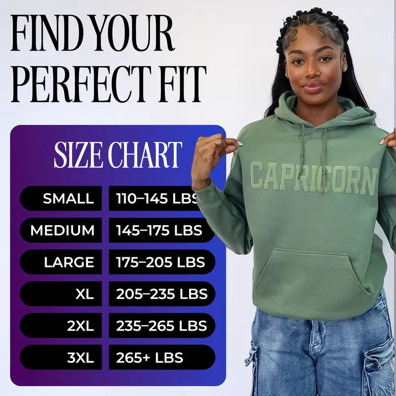 Olive Green Astrology Hoodie & Sweatshirt