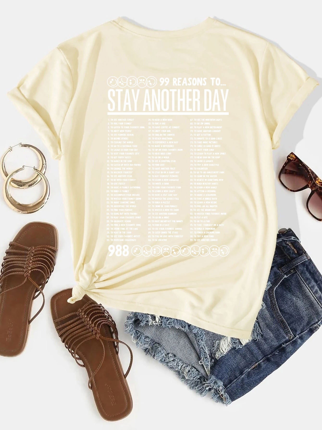 Stay Another Day (99 Reasons) T-Shirt