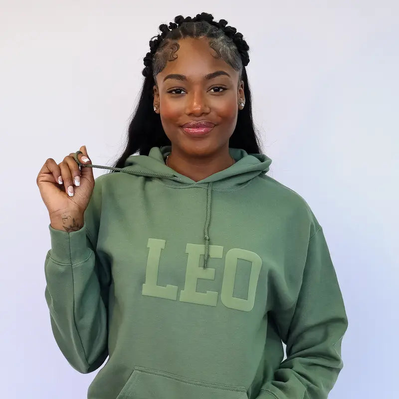 Olive Green Astrology Hoodie & Sweatshirt